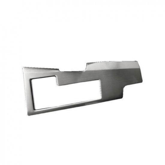 For Toyota Corolla Headlight Switch Control Frame Trim 2014- Silver Brushed