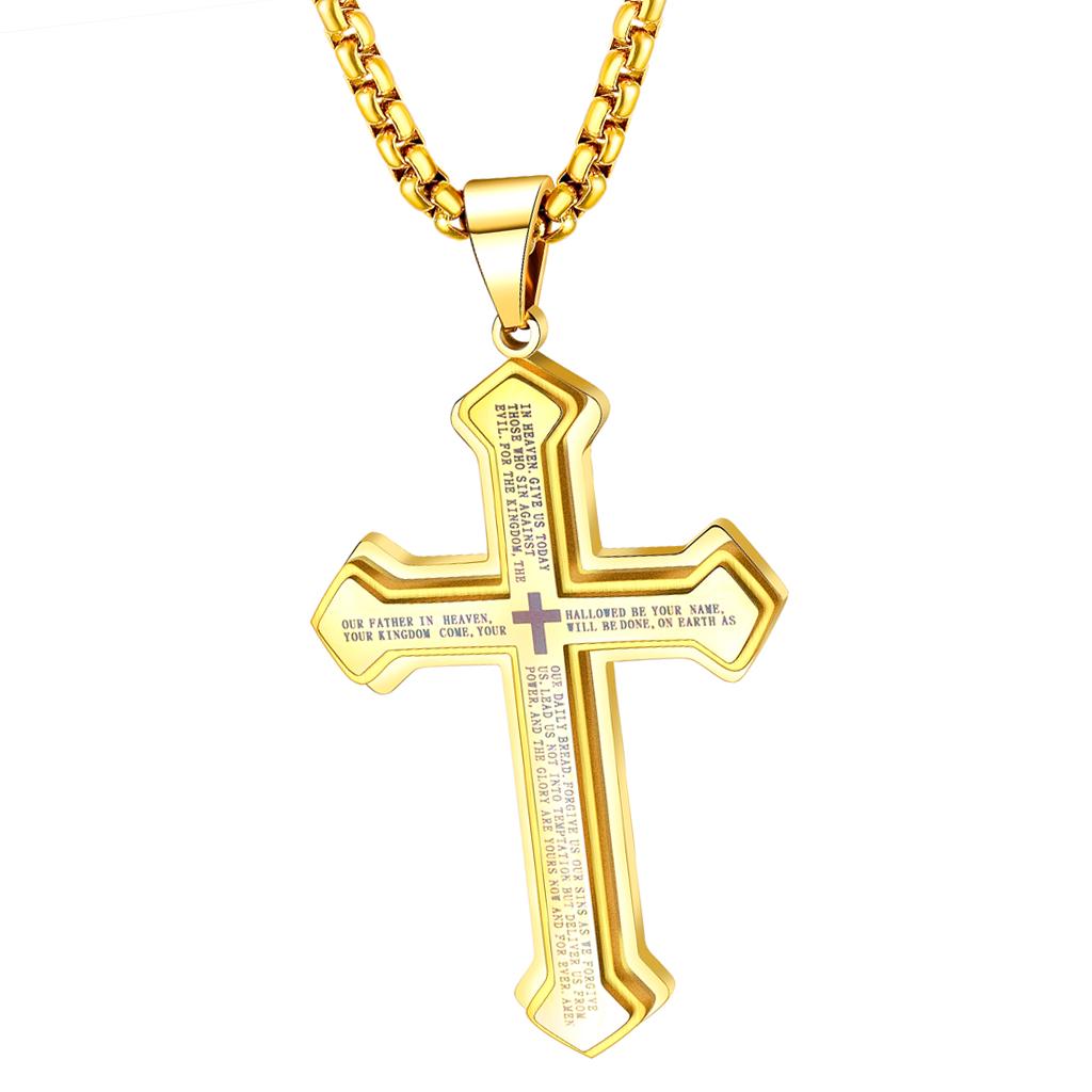 Buy Cross Necklaces Stainless Steel 