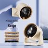Compact Dual-Power Wall-Mountable Desktop Fan for Home, Dorm, or Office Desk