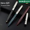 Stilou Clasic Hero 329 Design Vintage cu Vârf Ascuns, Vârf Extra Fin de 0,38mm - Ideal pentru Caligrafie și Scrisul Studenților