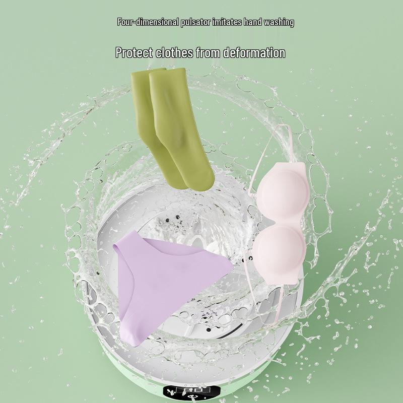 Compact Wireless Mini Washing Cup: Automatic Portable Washer for Underwear and Socks