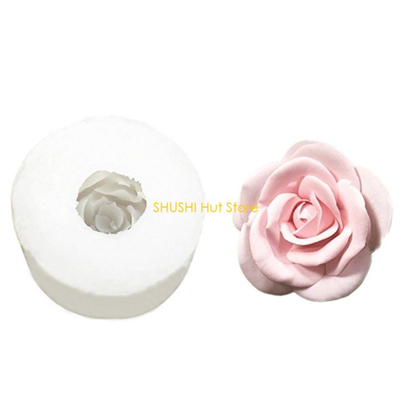 Valentines Rose Scented Silicone Mould Safe Reusable for Romance Craft and Home Decoration D57B