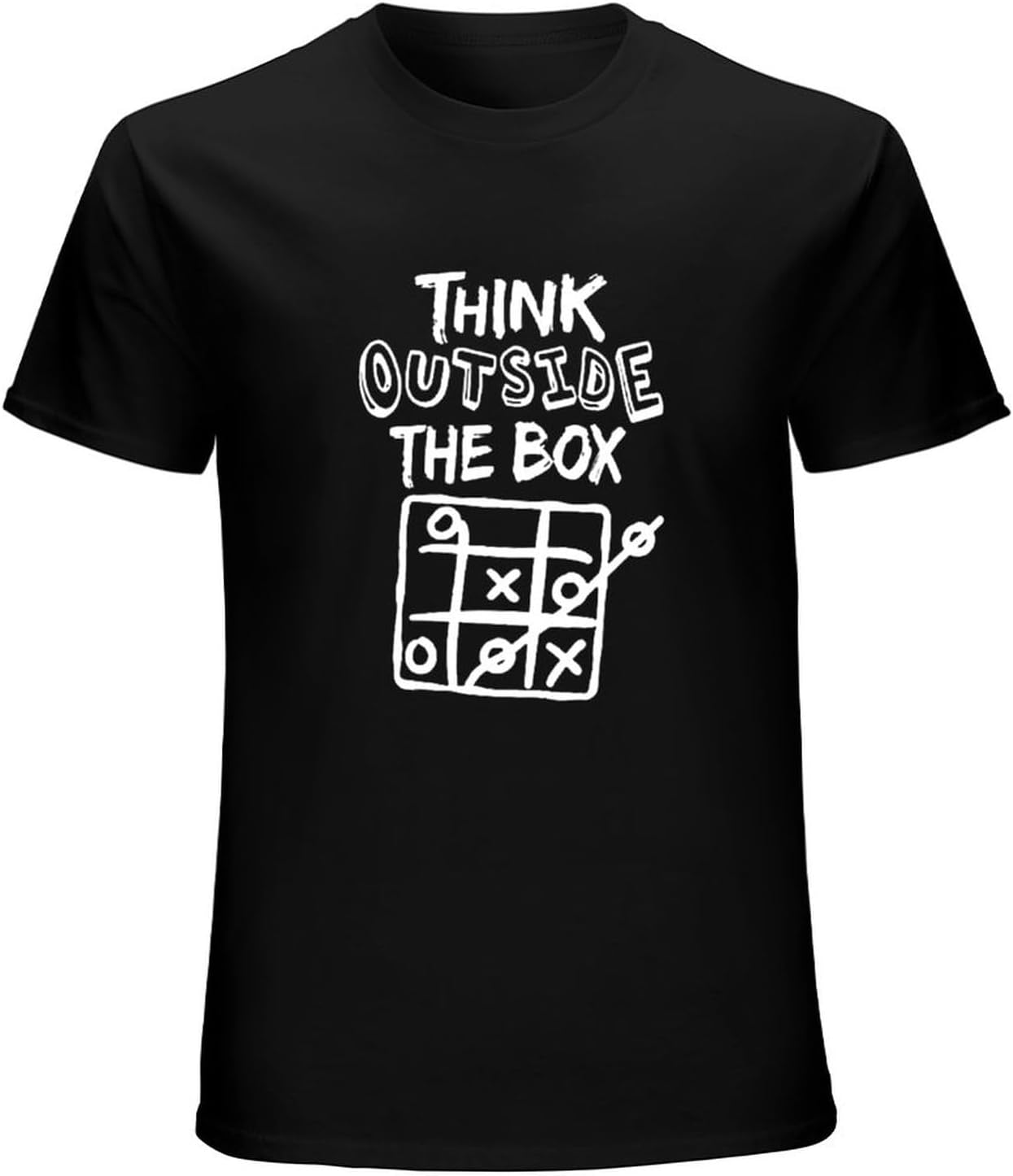 Think Outside The Box T-Shirt Mens Unisex Tees M