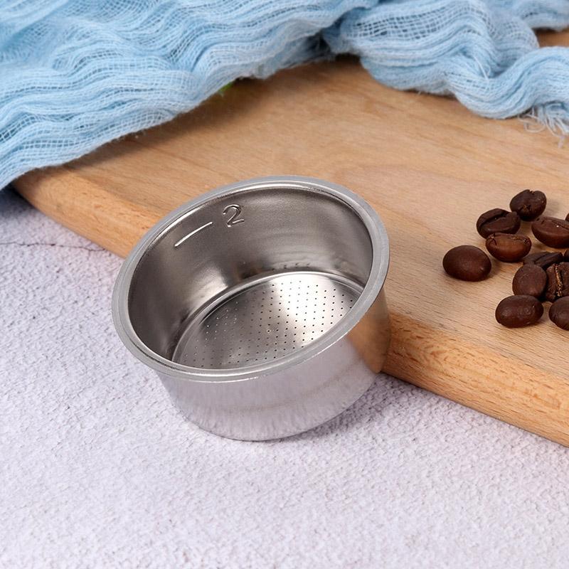Cestello Filtro Caffè 51mm in Acciaio Inossidabile Filtro Cestello Scolapasta Per