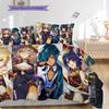Genshin Impact Complete Character Visual Novel Bedding 1 Duvet Cover 2 Pillowcase Without Core Duvet Cover And Pillowcase