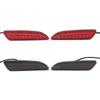 2PCS Car LED Reflector Light For Toyota Corolla Cross 2020 2021 2022 Rear Fog Lamp Bumper Brake Light Dynamic Turn Signal