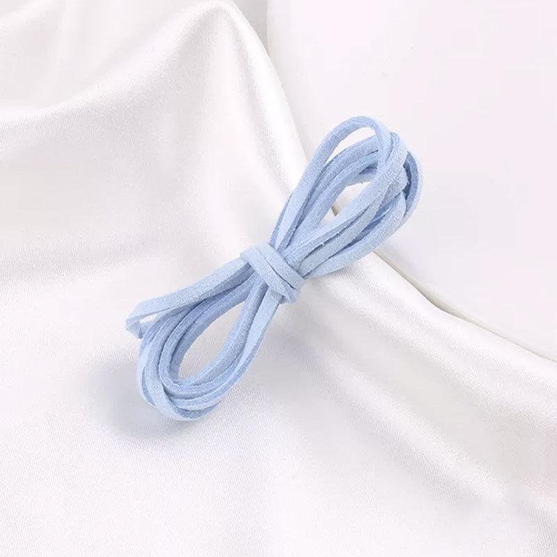 Velvet Faux Leather Cord for DIY Cake Boxes, Jewelry, Hair Accessories, Bouquet Gifts, and Decoration Bows.