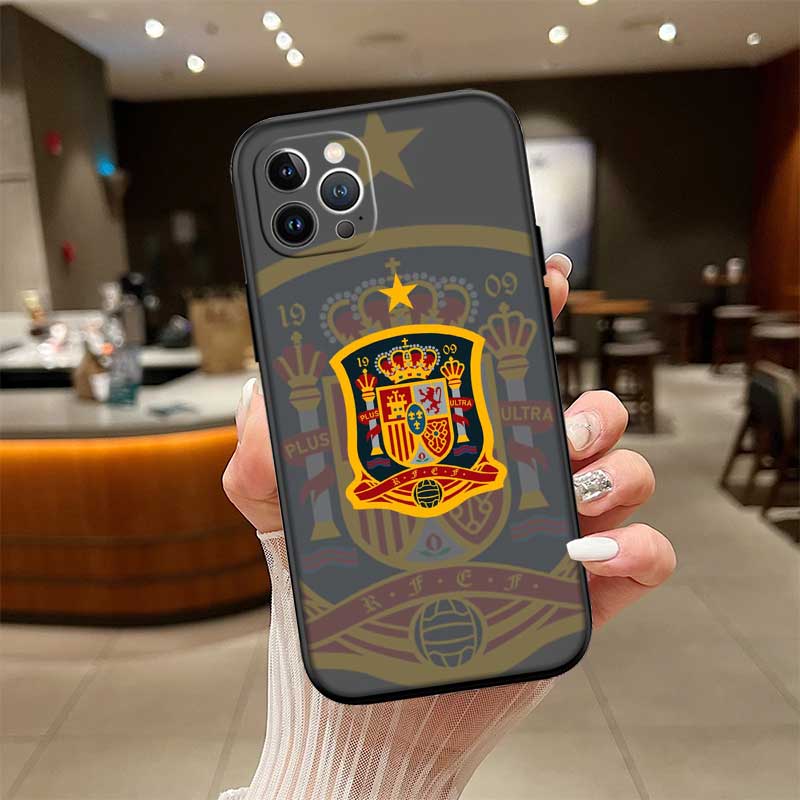 RE54 Spain Flag New High-End Shell Phone Case for Xiaomi Poco F8 M4 M5 M6 M7 X3 X6 X7 Pro GT NFC Ultra