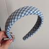 Korean-Style Textured Fabric Scrunchie: Large, Elegant Hair Accessory for Women