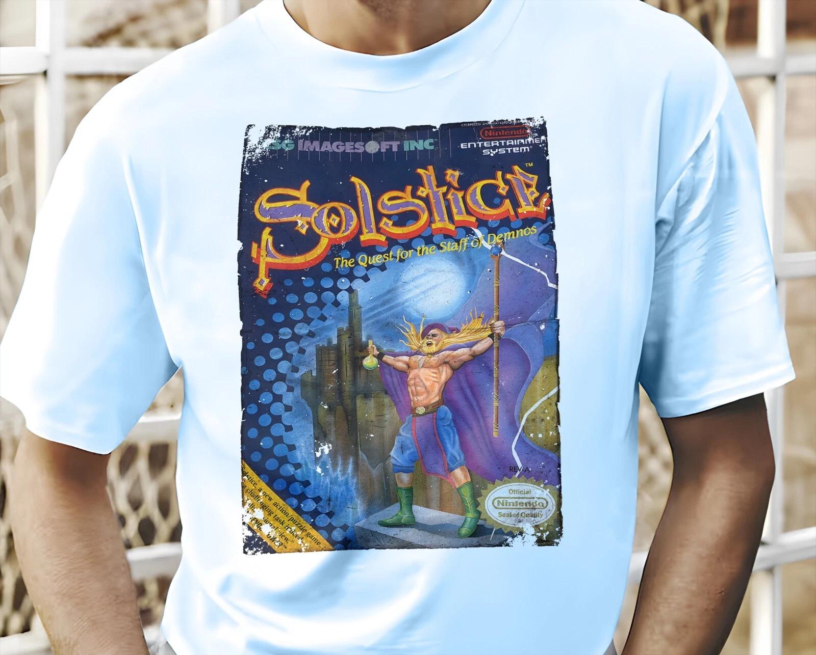 Space Invaders - 8 bit NES Game Art T-Shirt 8 Colors Sizes S-5XL L