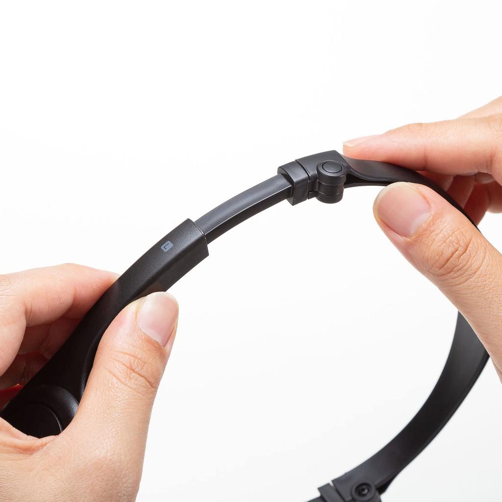 Sanwa Supply Compatible Headset 4-pole MM-HS407BK