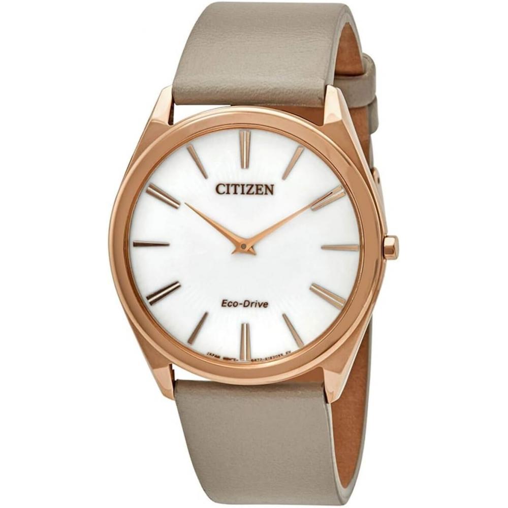 

Часы Citizen Ladies Womens Eco Drive Tone Watch AR3076 08A Rose Gold Stiletto