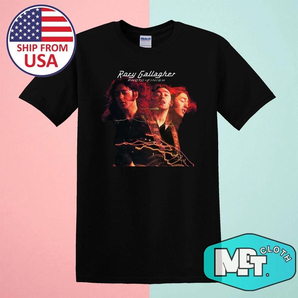Rory Gallagher Photo and Finish Men s Black Size S-5XL S