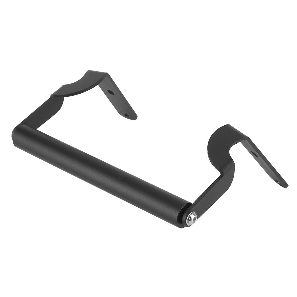 Motorcycle Navigation Bracket Kit Phone Holder GPS Front Stand Sturdy Durable Metal Black