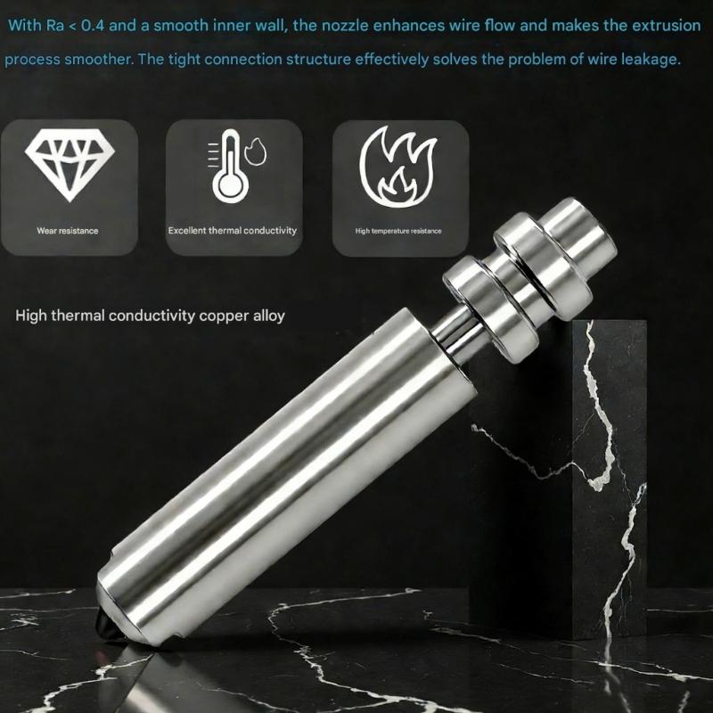 Upgraded 3D Printer Nozzle Upgraded 300℃ High Temperature Accessories for X Printer Replacement Accessories