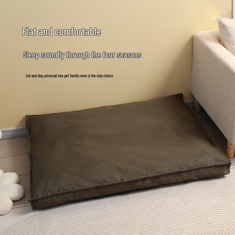 Waterproof Removable Dog and Cat Bed: Washable Sleeping Mat for All Seasons, Suitable for Small To Large Pets