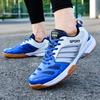 "Men's Professional Lightweight Non-Slip Shock Absorption Badminton and Table Tennis Sports Shoes"