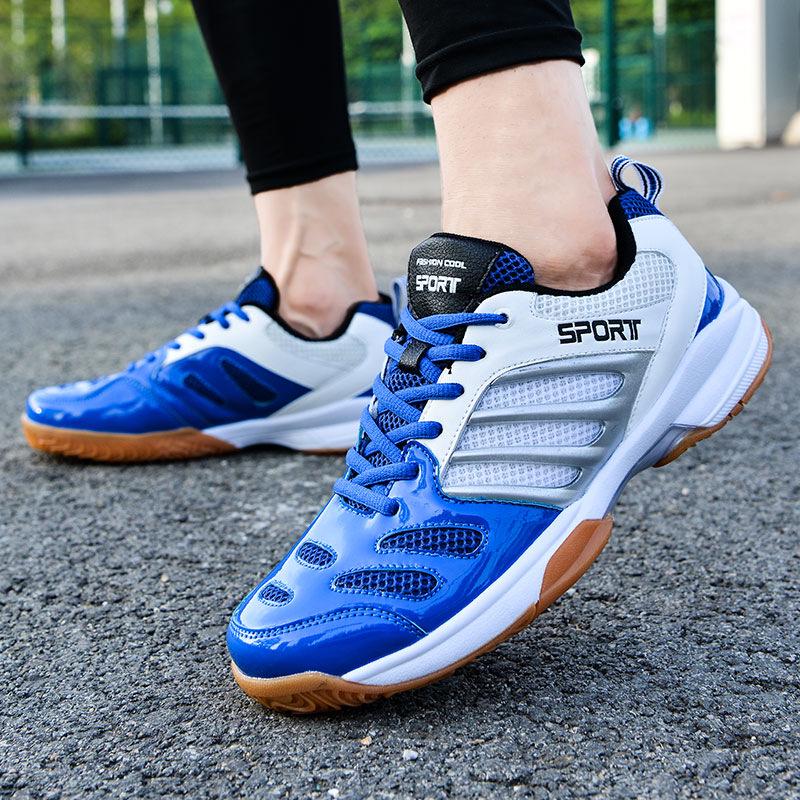"Men's Professional Lightweight Non-Slip Shock Absorption Badminton and Table Tennis Sports Shoes"