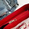 Cute Bow knot Ribbon Underarm Bag Large Capacity Casual Underarm Bag Daily Commuting Bags Lady Banquet Women's Purse Bag