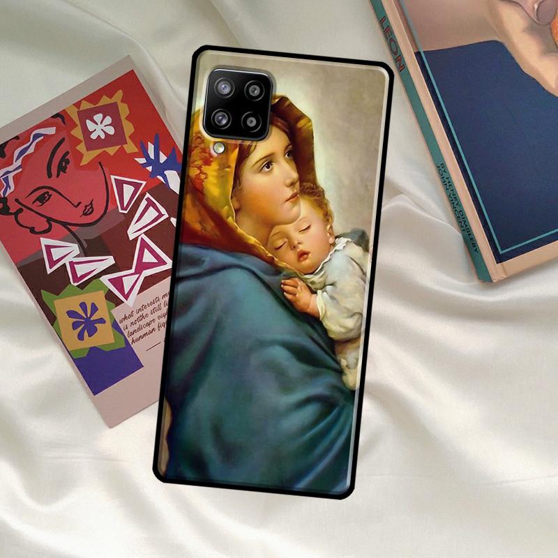 Virgin Mary And Jesus Case For Samsung Galaxy A52 A32 A12 A33 A06 A16 A26 A36 A56 A15 A53 A13 A34 A54 A14 A35 A55
