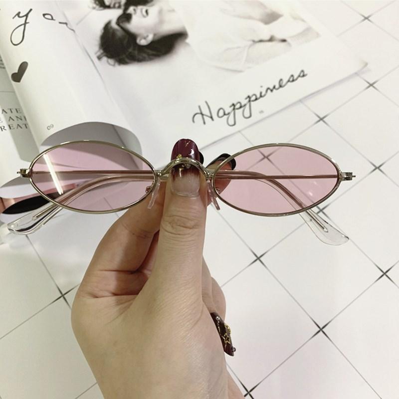 

Солнцезащитные очки в металлической оправе, солнцезащитные очки в ретро-оправе, модные солнцезащитные очки в морском стиле 336 розовый цвет-серебро