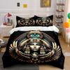 "Egyptian Eagle Eye Decor Set" Soft Skin-Friendly Bedding Set Includes 1 Duvet Cover And 2 Pillowcase, Gift