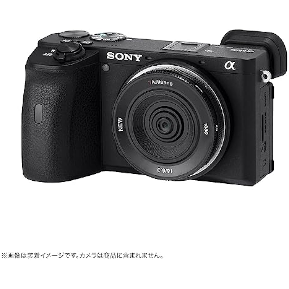 Seven Craftsmen 7Artisans 18mm F6.3 II E Mount Sony E (APS-C) Black Body Cap Lens