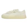 Puma Smash Versatile Comfortable Height Increasing Low Top Sneakers Women sneakers Beige 406748-02