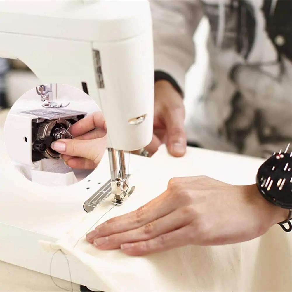 Sewing Machine Metal Bobbins Case Stainless Steel Reverse Bobbin Box for Singer Brother Janome Household Sewing Accessories