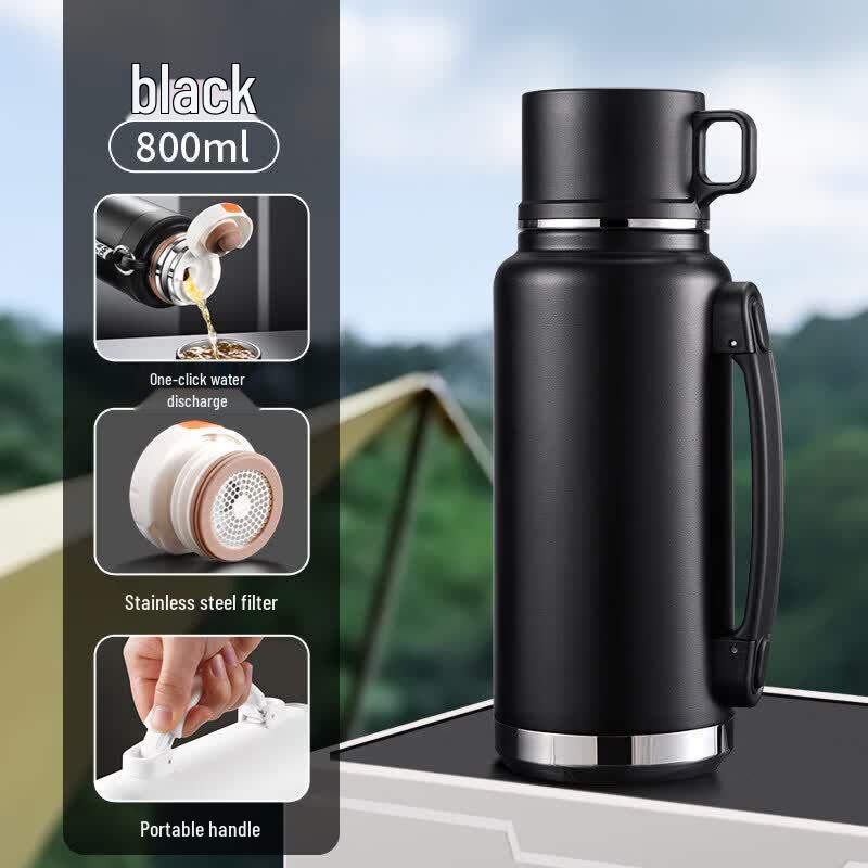 UOSO Stainless Steel Insulated Portable Tea Infuser Bottle
