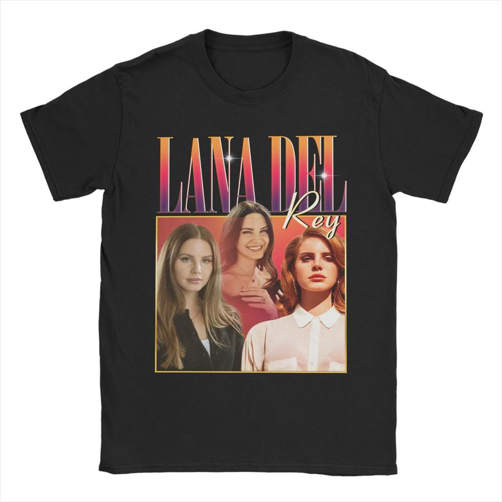 Men TShirt Lana Del Rey Leisure Pure Cotton Tees Short Sleeve T Shirt O Neck Tops Classic