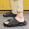 Unisex Sommer Hausschuhe Luxus Plateau Indoor Haus EVA Schuhe Für Zuhause Männer Frauen Bequem Weich Strand Spaziergang Outdoor Hausschuhe