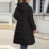 Women's Cotton Jacket, Medium Length, Slimming Warm Overcoat  Winter