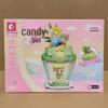 Sylvanian Families Candy Planet Pink Heart Building Blocks - Cute Birthday Gift for Girls