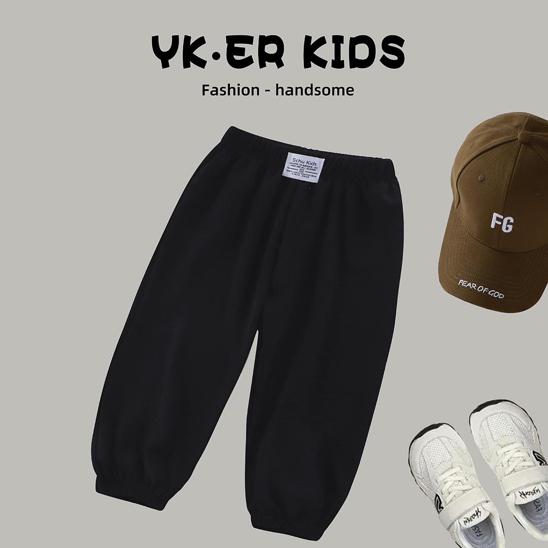 

**Детские летние брюки от комаров 2025**: Легкие, Широкие, Свободного кроя для мальчиков и девочек** 120cm