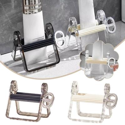 Manual Rotating Toothpaste Oil Paint Squeezer Multifun Toothpaste Tube Squeezer Clip-on Facial Cleanser Squeezer Bathroom Tool
