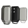 Kwmobile Capa de Chave para Chaveiro Keyless Go de Carro Suzuki Capa de Chave TPU Transparente à Prova de Choque Chave de 2 Botões, Compatível, - - Proteção, Preto/Transparente