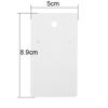 50pcs/lot Necklace Paperboard Earring Cards Cardboard Holders Display Hairpin Bracelet Organizers For Making Jewelry Packaging