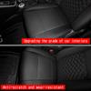 For Toyota Voxy 90 Series    Leather black Car Front Seat Protective Cover Pad Protector Interior Car Accessories Cu