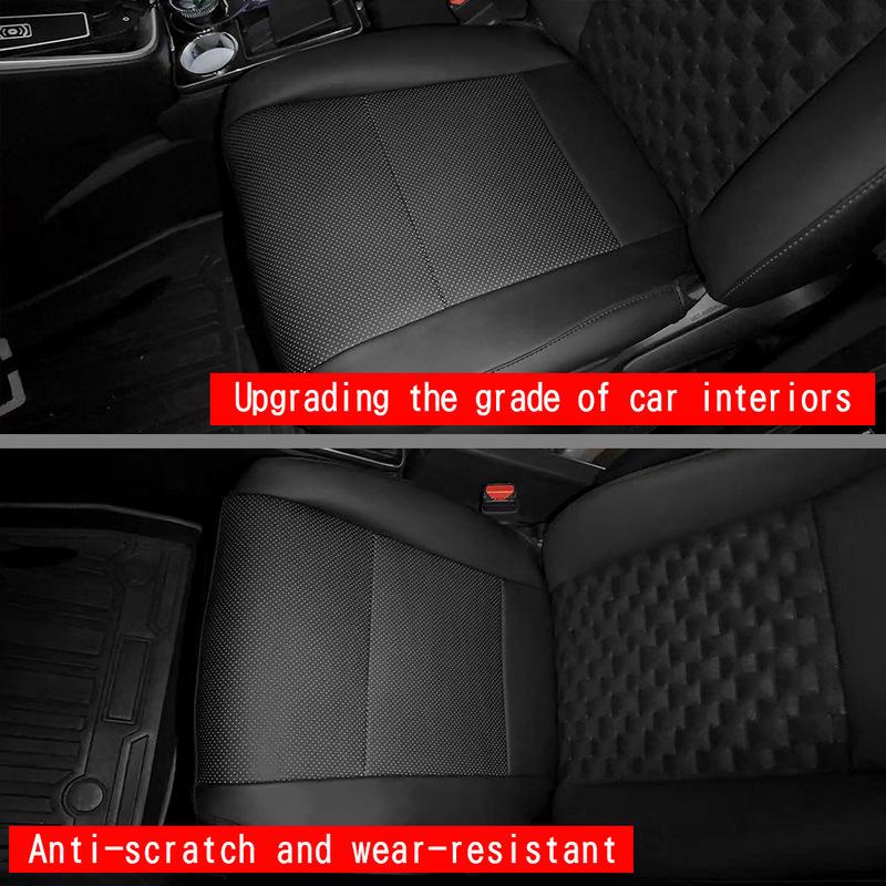 For Toyota Voxy 90 Series Leather black Car Front Seat Protective Cover Pad Protector Interior Car Accessories Cu