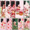 Strawberry Cartoon Girl Soft Cover for Samsung Galaxy S25 Edge S26 S24 S23 Ultra Phone Case S22 S21 Plus S20 FE Print Pattern Sh
