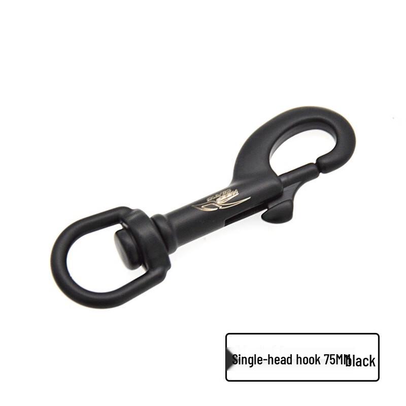 316 Stainless Steel Diving Swivel Hook 75mm