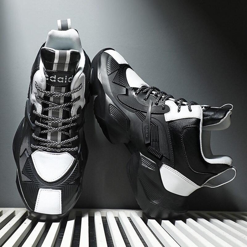 Men Shoes Chunky Sneakers Designer Trendy Casual Walking Footwear Mens Sport Running Shoes Tennis Trainers Light Breathable