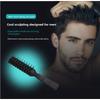 Plastic rib comb men's fluffy oil head big back head
