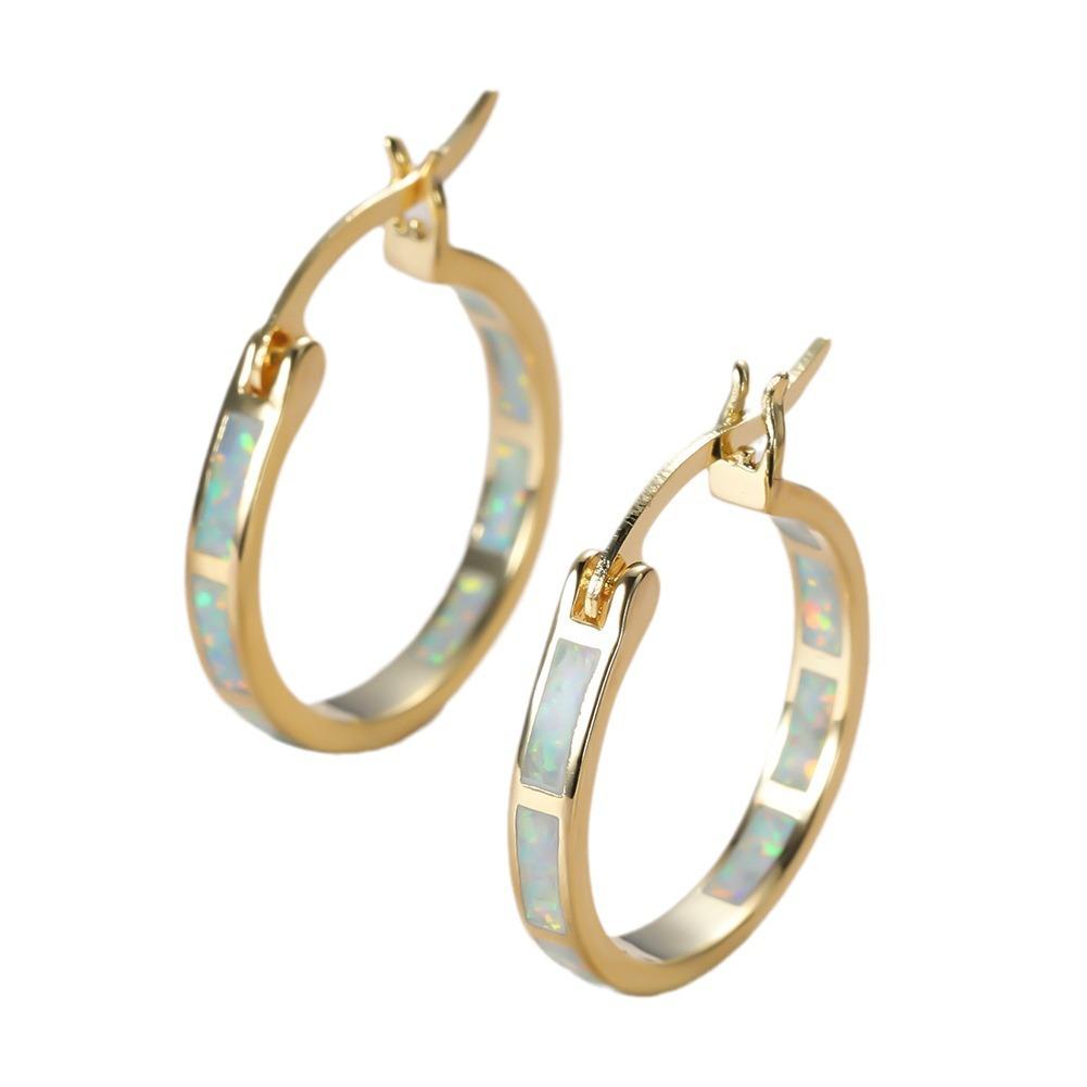 Shine hot-selling new simple earrings with diamonds, personalized temperament earrings, high-end design jewelry