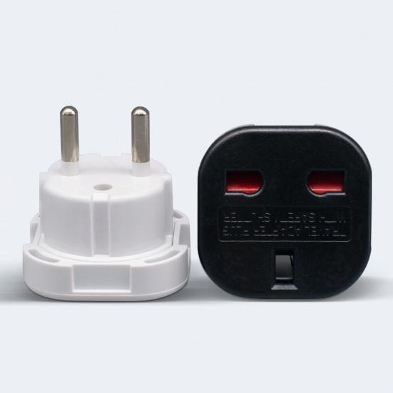 UK zu EU Wand-Wechselstromstecker Ladegerät Steckdosenadapter Konverter für Reisen