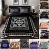 Ethnic Style Quilt Cover Shein Tk3D Printing Three-Piece Customization