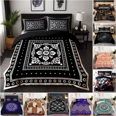 Ethnic Style Quilt Cover Shein TK3D Printing Three-piece Customization