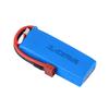 3000mah 7.4v Lithium Battery + Usb Charging Cable Set For Wltoys 144001