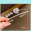 Zircon Heart Star Pull Bracelet For Women With Elegant Design For Gift Giving